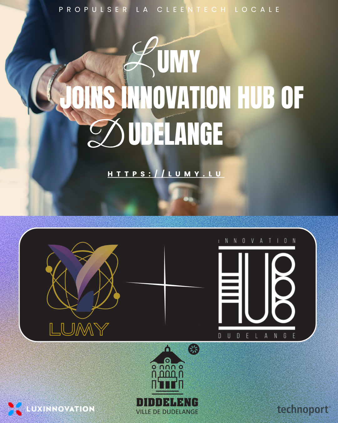 Lumy rejoint l’Innovation Hub de Dudelange !